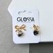 Серьги Heart & Bow Earrings С-0022 фото 1